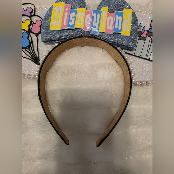 Disneyland  Ears Themed with Castle and Balloons (Handmade) NWOT - Picture 5 of 5